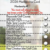 Individual Membership Card