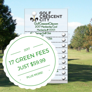17 free green fees for $59.99