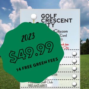 Discount Golf Card and Free New Orleans Green Fees