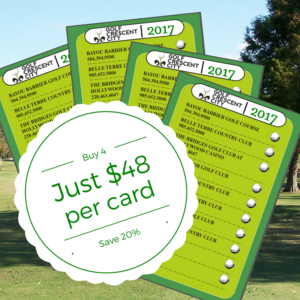 New Orleans discount golf card